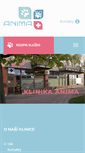 Mobile Screenshot of klinikaanima.cz